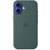 Image de Iphone 16 - Coque En Silicone Avec Magsafe - Lake Green