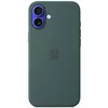 Image de Apple Coque en silicone avec MagSafe Vert Lacustre - iPhone 16
