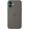 Image de Apple Coque en silicone avec MagSafe Gris Minéral - iPhone 16 Plus