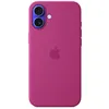 Image de Apple Coque en silicone avec MagSafe Fuchsia - iPhone 16 Plus