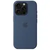 Image de Iphone 16 Pro Coque En Silicone Avec Magsafe Denim