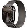 Image de Apple Watch Series 10 GPS + Cellular - Titane Ardoise - Bracelet Milanais S/M - 46 mm