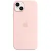 Image de Coque En Silicone Avec Magsafe Pour Apple Iphone 14 Plus Rose Craie