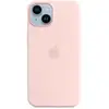 Image de Apple Coque En Silicone Avec Magsafe Pour Iphone 14 - Rose Craie