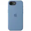 Image de Iphone 16e - Coque En Silicone - Bleu D'hiver