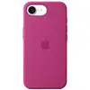 Image de Coque En Silicone Apple Fuchsia Pour Iphone 16e