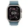Image de Apple watch apple watch ultra 3 gps + cellular 49mm boitier en titane naturel avec boucle alpine bleu clair large
