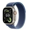 Image de Apple Watch Ultra 3 - titanium naturel - Oui montre intelligente avec Boucle Trail - blue/bright blue - 64 Go