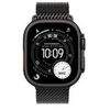 Image de Apple Watch Apple Watch Ultra 3 Gps + Cellular 49mm Boitier En Titane Noir Avec Bracelet Milanais Titane Noir Medium