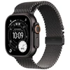 Image de Apple Watch Ultra 3 Gps + Cellular 49mm Boitier En Titane Noir Avec Bracelet Milanais En Titane Noir Large
