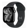 Image de Apple Watch Series 11 (GPS) - aluminium noir jais - montre intelligente avec bande sport - noir - 64 Go