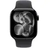 Image de Apple Watch Apple Watch Series 11 Gps + Cellular 42mm Boitier En Aluminium Noir De Jais Avec Bracelet Sport Noir S M