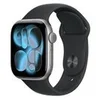Image de Apple Watch Series 11 (GPS + Cellular) - espace gris en aluminium - montre intelligente avec bande sport - noir - 64 Go
