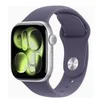 Image de Apple Watch Series 11 (GPS + Cellular) - aluminium argente - montre intelligente avec bande sport - brouillard violet - 64 Go