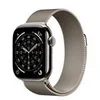 Image de Apple Watch Series 11 (GPS + Cellular) - titanium naturel - montre intelligente avec boucle milanaise - naturel - 64 Go