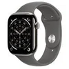 Image de Apple Watch Series 11 (GPS + Cellular) - titanium naturel - montre intelligente avec bande sport - gris acier - 64 Go