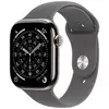 Image de Apple Watch Series 11 Boîtier Titanium Natural Caoutchouc Gris 46 Mm Apple