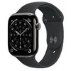 Image de Apple Watch Series 11 (GPS + Cellular) - ardoise titane - montre intelligente avec bande sport - noir - 64 Go