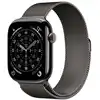 Image de Apple Watch Series 11 Titane Ardoise Bracelet Milanais S/m 46 Mm Apple