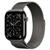 Image de Apple watch series 11 apple 46 mm titane ardoise gps et cellular bracelet milanais sm