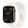 Image de Apple Watch Series 11 (GPS + Cellular) - titane dore - montre intelligente avec bande sport - blush leger - 64 Go
