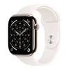 Image de Apple Watch Series 11 (GPS + Cellular) - titane dore - montre intelligente avec bande sport - blush leger - 64 Go