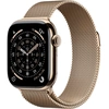 Image de Apple Watch Series 11 GPS + Cellular - Titane Or - Bracelet Milanais Or - 46 mm S/M