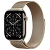 Image de Apple watch apple series 11 46 mm titane gps + cellular 64 go boucle milanaise or