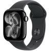 Image de Apple Watch Series 11 Gps + Cellular 42mm Boitier En Aluminium Noir De Jais Avec Bracelet Sport Noir M L