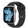 Image de Apple Watch Series 11 (GPS + Cellular) - espace gris en aluminium - montre intelligente avec bande sport - noir - 64 Go