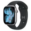 Image de Apple Watch Series 11 (GPS + Cellular) - espace gris en aluminium - montre intelligente avec bande sport - noir - 64 Go