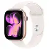 Image de Apple Watch Series 11 Boîtier Aluminium Or Rose Bracelet Sport Rose Tender 46 Mm Apple