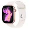 Image de Apple watch series 11 46 mm gps cellular aluminium or rose bracelet sport rose tender ml