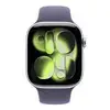 Image de Apple Watch Series 11 Aluminium Argent 46 Mm Bracelet Sport Violet S/m Apple