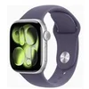 Image de Apple Watch Series 11 (GPS) - aluminium argente - montre intelligente avec bande sport - brouillard violet - 64 Go