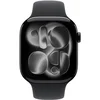 Image de Apple Watch Series 11 GPS 46 mm boîtier noir / bracelet sport noir (MEUX4ZR/A) APPLE