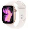 Image de Apple Watch Series 11 GPS - 46mm - Boîtier Rose Gold Aluminium - Bracelet Light Blush Sport Band - S/M