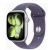 Image de Apple Watch Series 11 (GPS) - aluminium argente - montre intelligente avec bande sport - brouillard violet - 64 Go