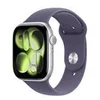 Image de Apple Watch Series 11 (GPS) - aluminium argente - montre intelligente avec bande sport - brouillard violet - 64 Go