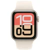 Image de Apple Watch SE 3 GPS 40 mm boîtier blanc / bracelet sport blanc S/M (MEH34ZR/A) APPLE