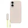 Image de Beats coque iphone 17 avec support kickstand, magsafe et contrôle caméra   pierre calcaire
