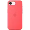 Image de Apple Coque En Silicone Avec Magsafe Pour Iphone 17e - Rose Goyave