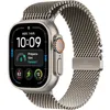 Image de APPLE Watch Ultra 4 GPS + Cellular - 49mm - Boîtier Natural Titanium - Bracelet Natural Titanium Milanese Loop - S