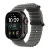 Image de Apple Watch Ultra 4 - titane noir - Oui montre intelligente avec Bracelet Ocean - noir translucide - 64 Go