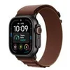 Image de Apple Watch Ultra 4 - titane noir - Oui montre intelligente avec Boucle Alpine - bordeaux - 64 Go