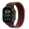Image de Apple Watch Ultra 4 - titane noir - Oui montre intelligente avec Boucle Trail - bordeaux - 64 Go