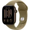 Image de APPLE Watch Series 12 GPS - 42mm - Boîtier Dark Bronze Aluminium - Bracelet Olive Sport Band - S/M