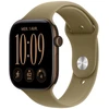Image de Apple Watch Series 12 GPS 46 mm Aluminium Bronze sombre Bracelet Sport Olive M/L