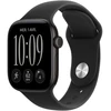 Image de Apple Watch Series 12 GPS + Cellular 42 mm Aluminium Noir Bracelet Sport Noir S/M