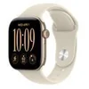 Image de Apple Watch Series 12 (GPS + Cellular) - aluminium dore clair - montre intelligente avec bande sport - sable - 64 Go